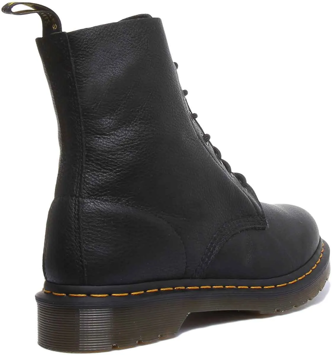 Botines de cuero para mujer Dr. Martens 1460 Pascal Savanah Virgina 8 Eye Clas en color canela