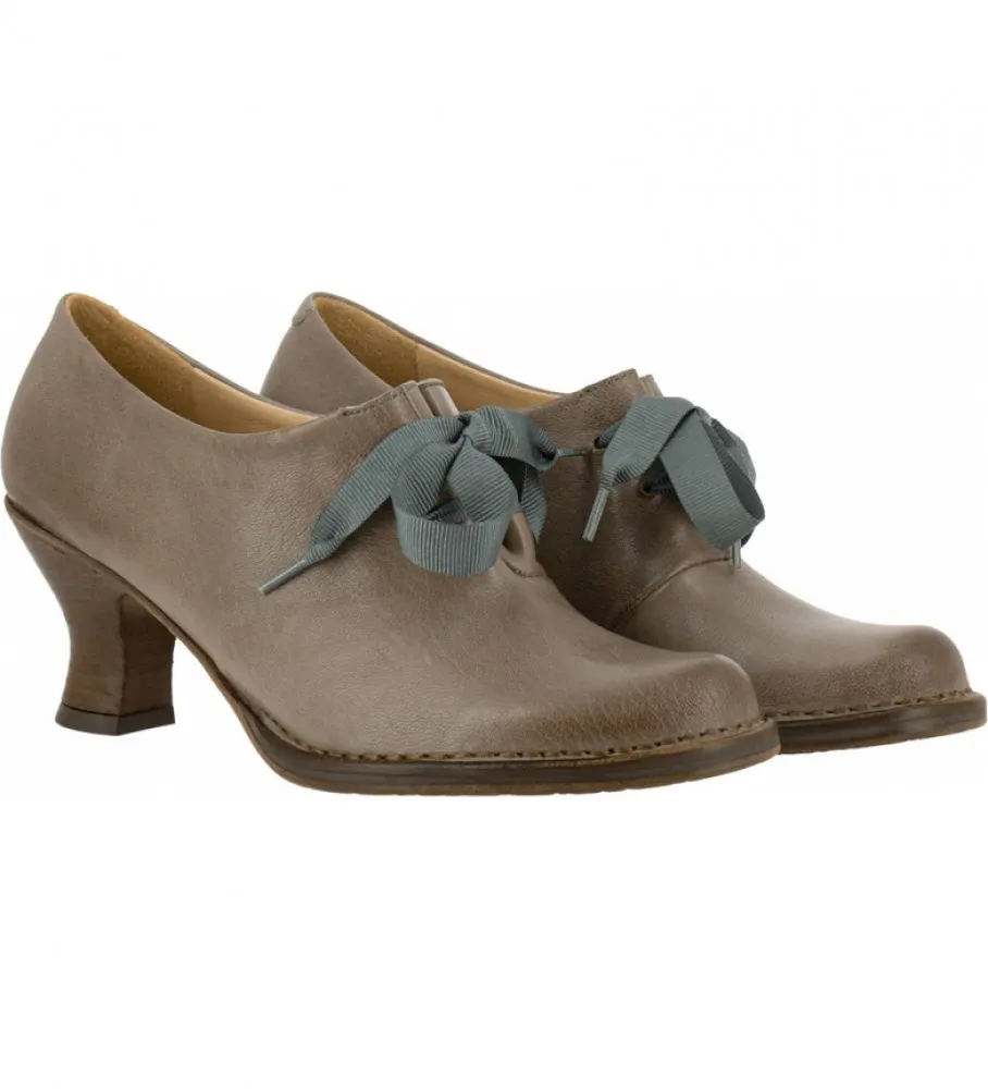 BOTINESL S678 MONTONE TAUPE ALTURA TACóN: 6,5CM