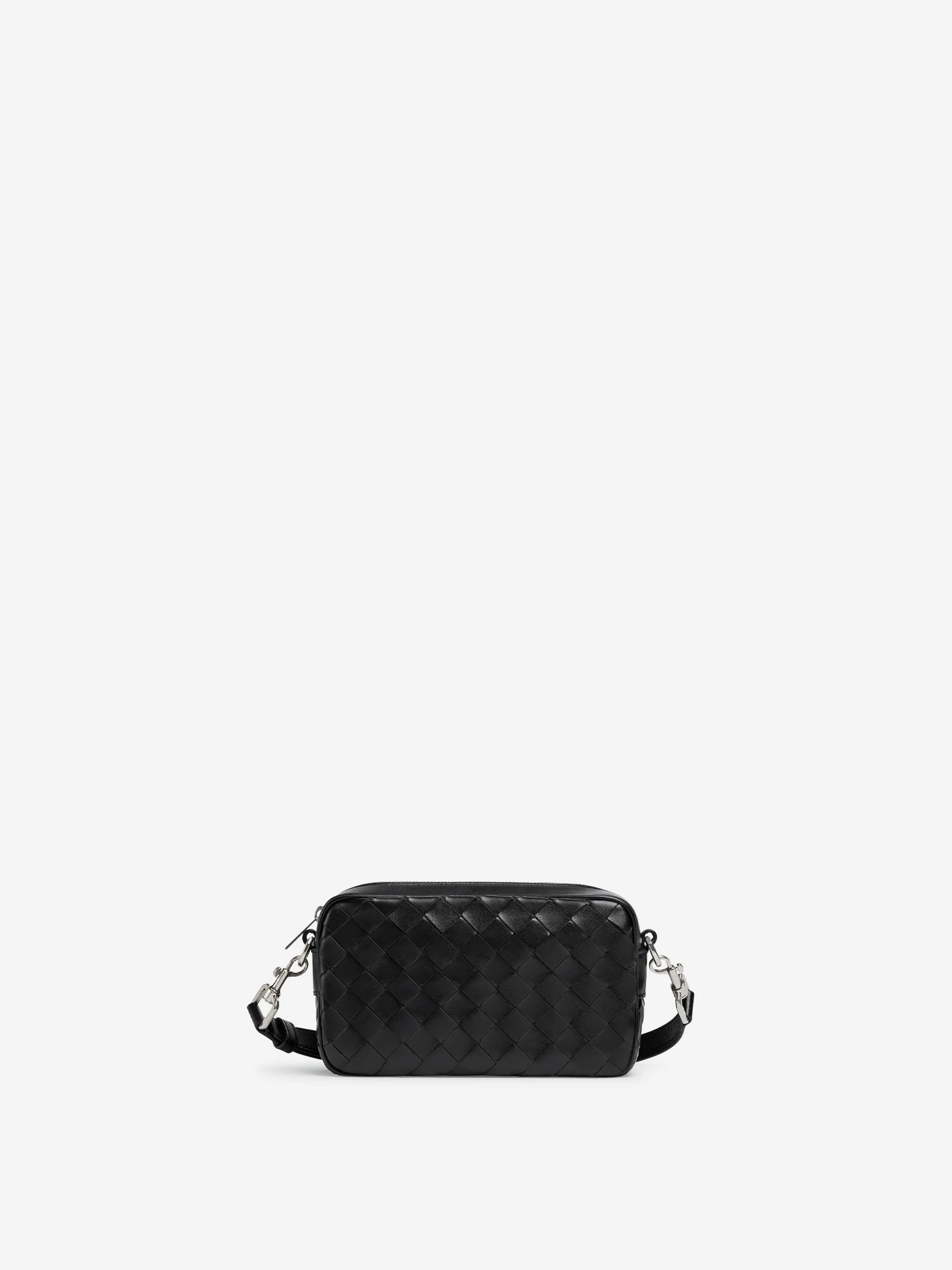 Bottega Veneta Bandolera Intrecciato Camera Bag