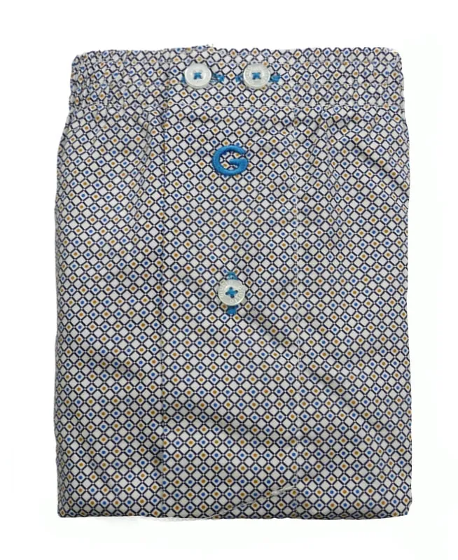 Boxer Giulio de Tela azul marino mod. Mervil