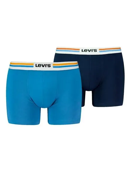 Boxers Levis Placed Azul Para Hombre