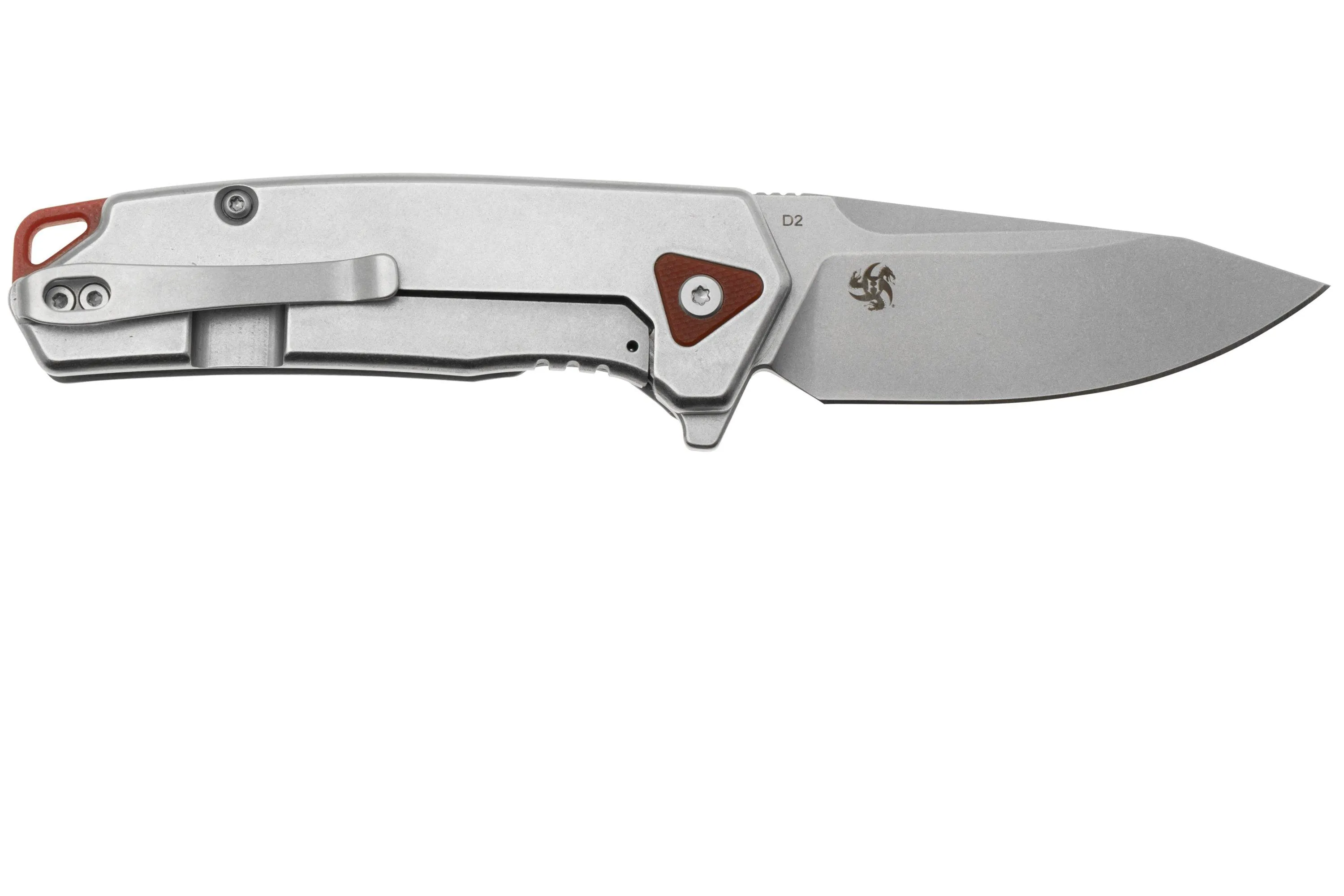 Böker Plus Gemtek 01BO553, D2, Grey G10, navaja, diseño Alessandra de Santis