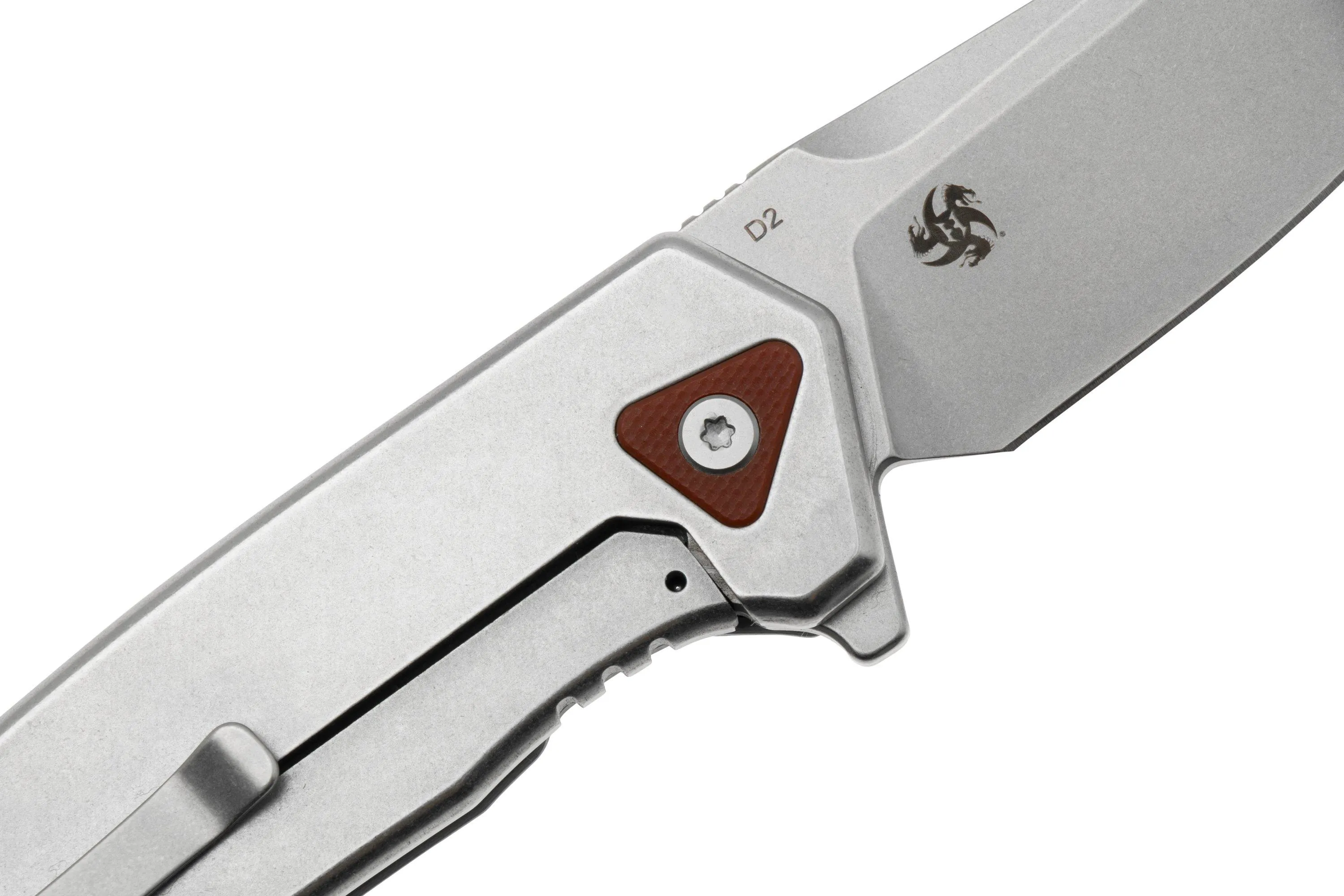 Böker Plus Gemtek 01BO553, D2, Grey G10, navaja, diseño Alessandra de Santis