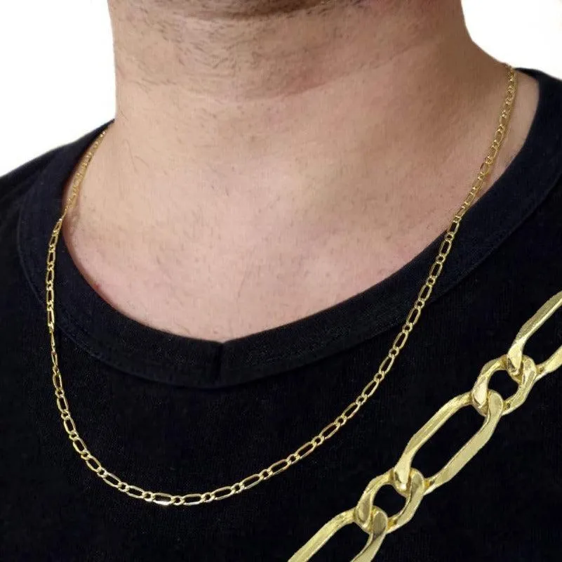 Cadena oro 18k 60cm hueca
