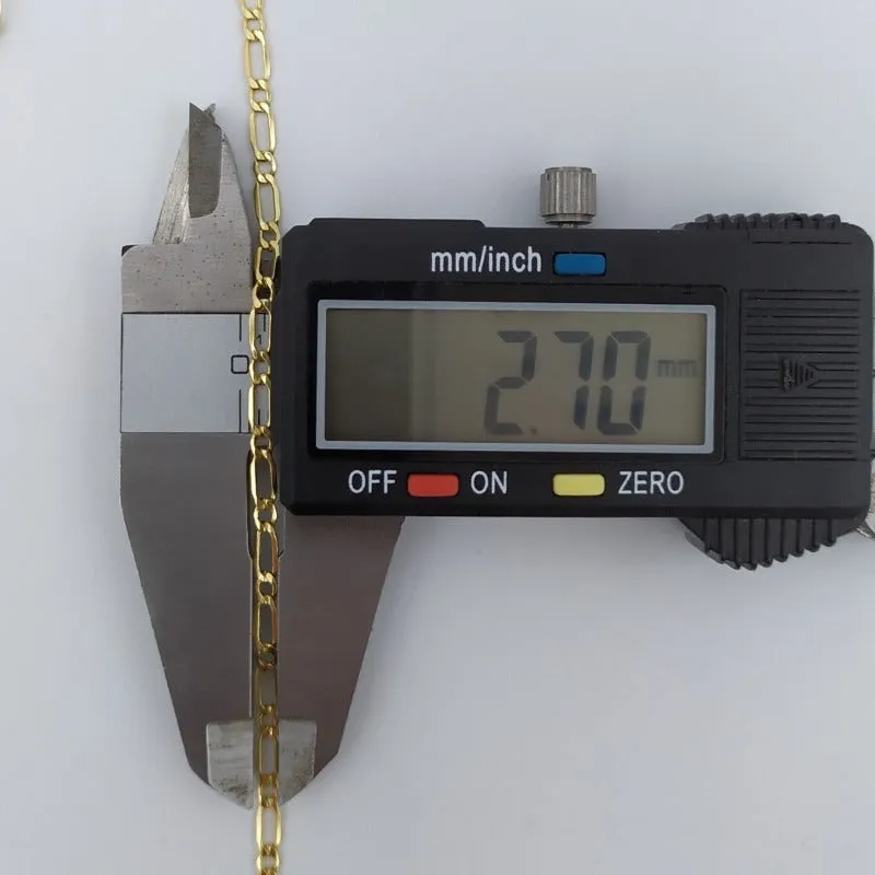 Cadena oro 18k 60cm hueca