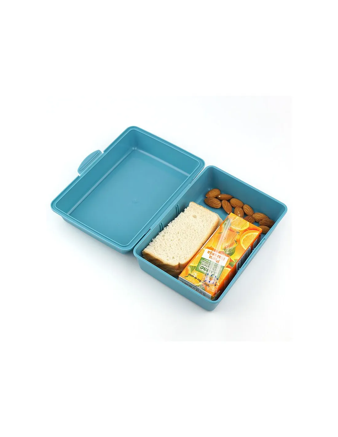 Cajita Porta Alimentos Azul personalizada Mi Pipo