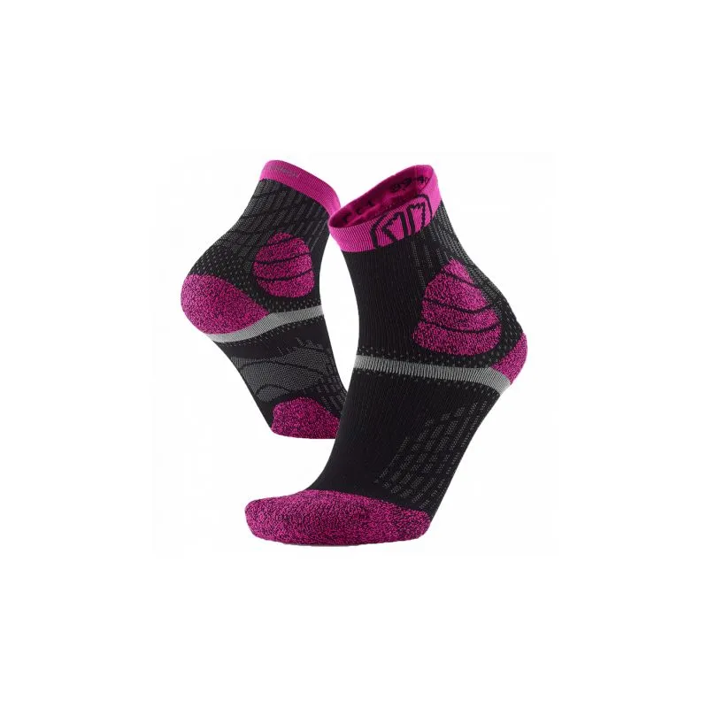 Calcetines de trail SIDAS Trail Protect (NEGRO/ARANCELADO) mujer