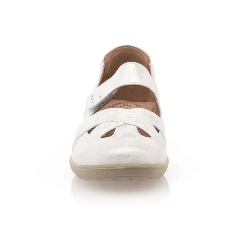 Calzado confortable mujer blanco