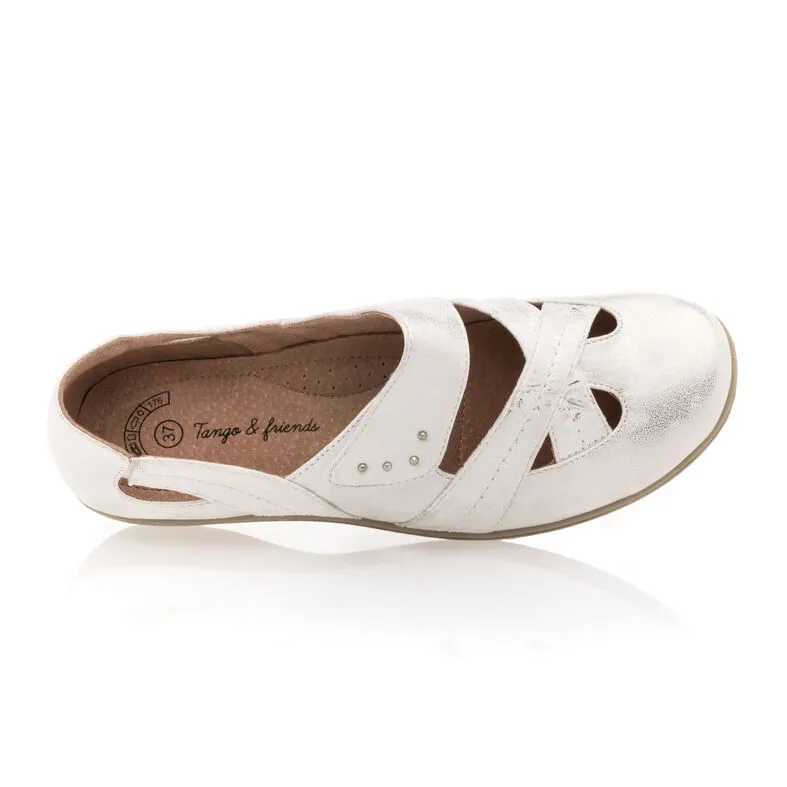 Calzado confortable mujer blanco