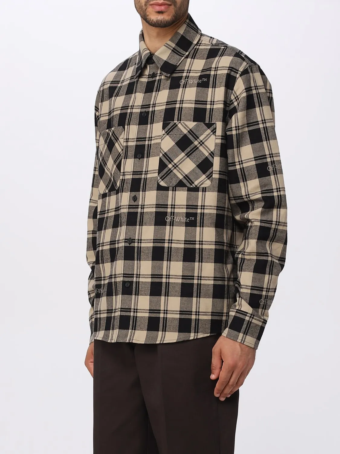 CAMISA HOMBRE OFFWHITE
