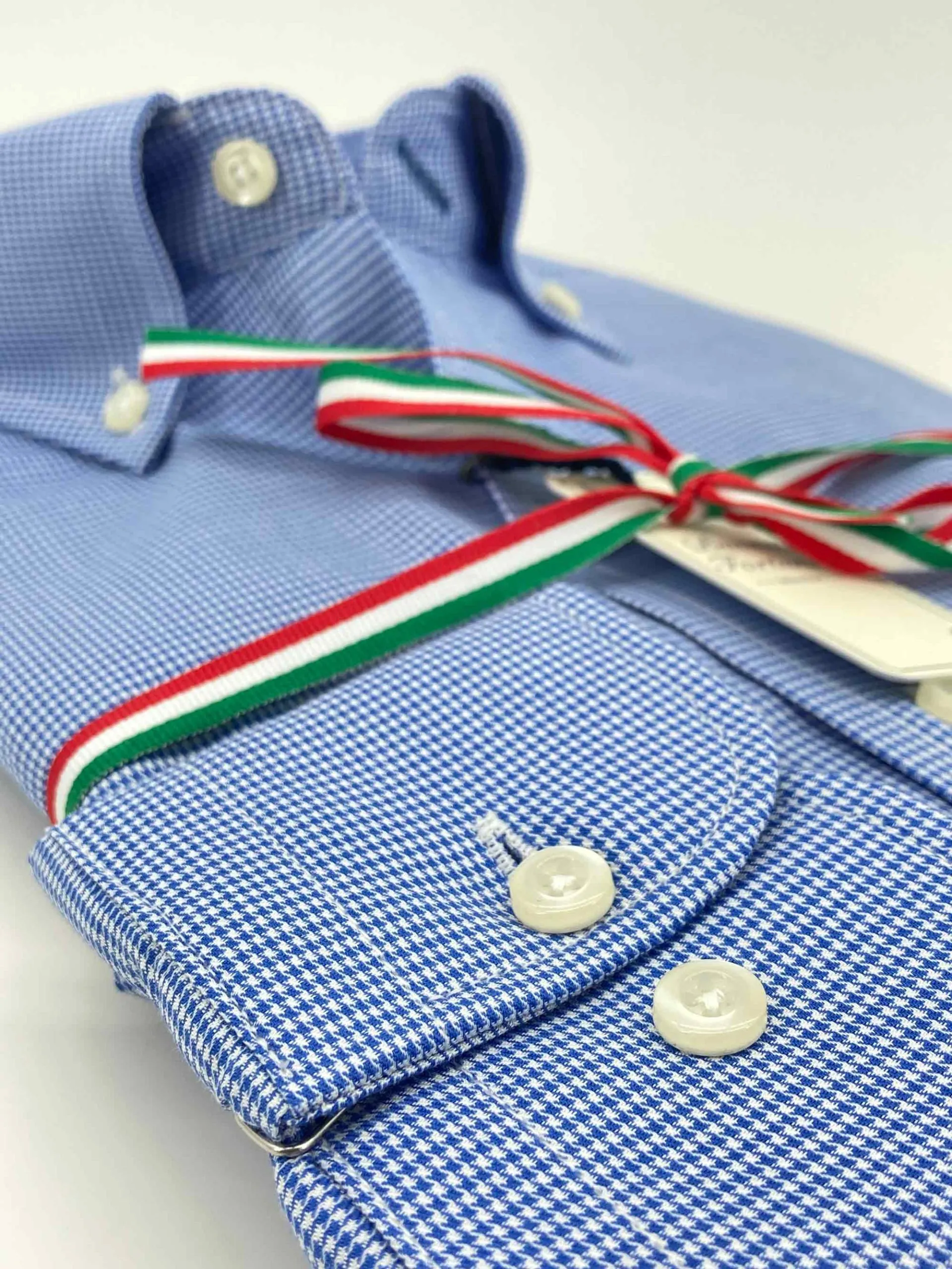 Camisa Micro Pata de Gallo