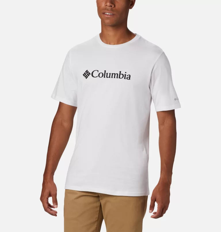 Camiseta COLUMBIA manga corta básica hombre CSC Basic Logo™ short sleeve Ref.1680053100 blanca