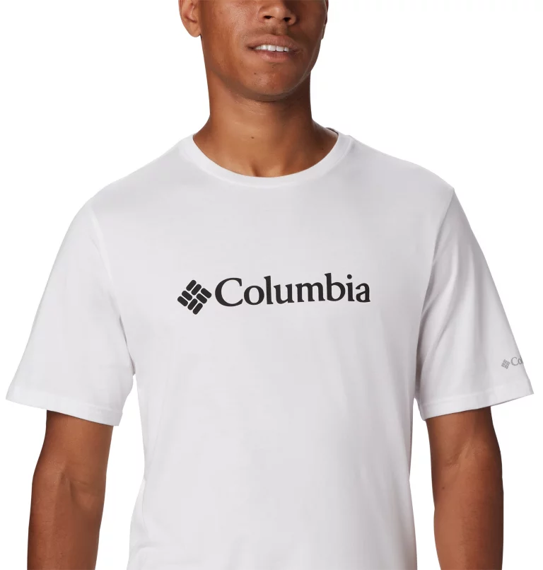 Camiseta COLUMBIA manga corta básica hombre CSC Basic Logo™ short sleeve Ref.1680053100 blanca