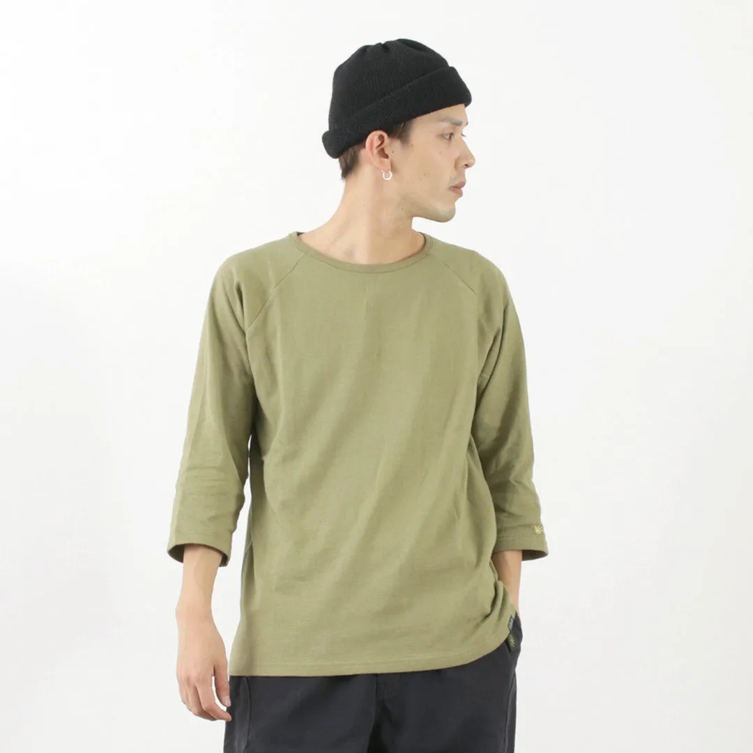 Camiseta de la manga de béisbol gohemp / sunblend calentador