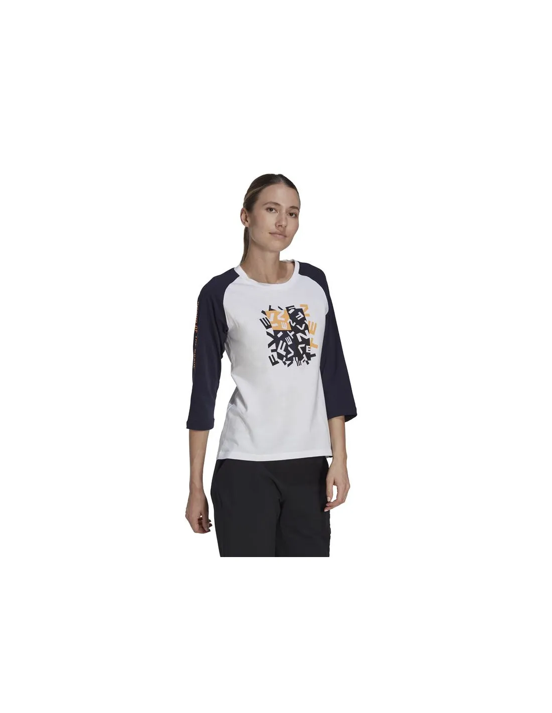 Camiseta de Montaña adidas 5.10 Gfx Ls Mujer