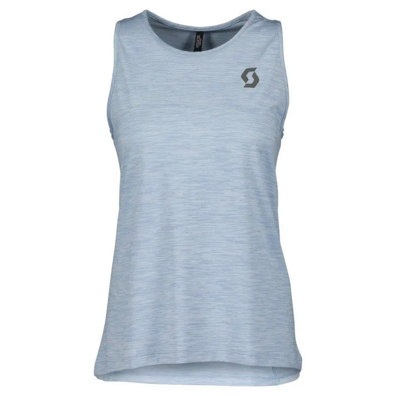 Camiseta de tirantes Scott Trail Run LT (azul hielo) Mujer