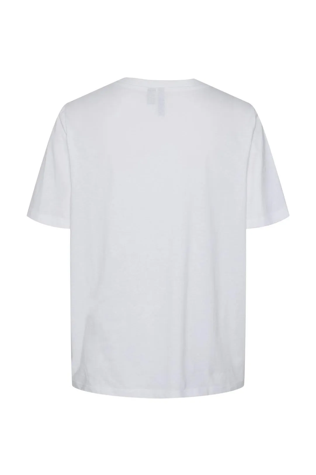 CAMISETA MUJER PCBANDA BLANCO
