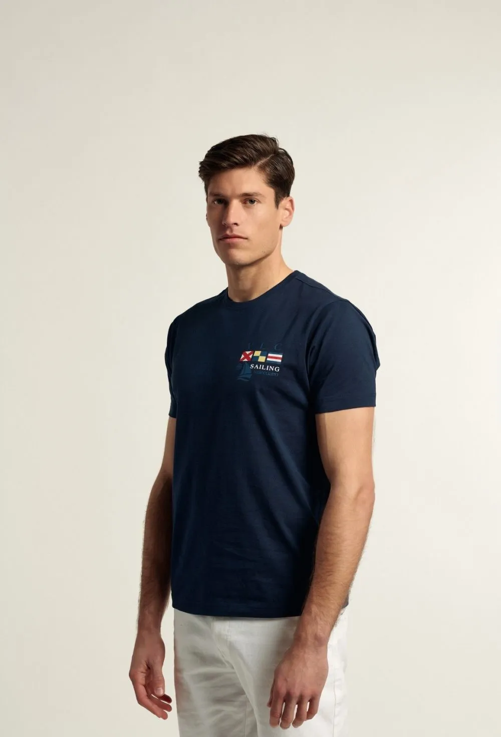 Camiseta Nautic azul marino