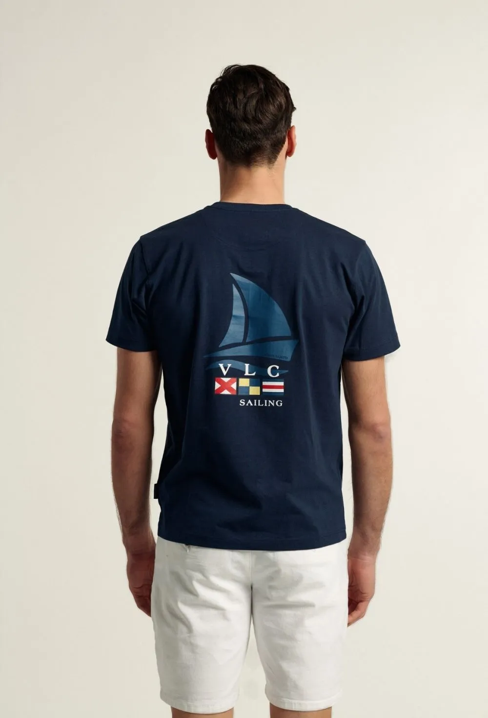 Camiseta Nautic azul marino