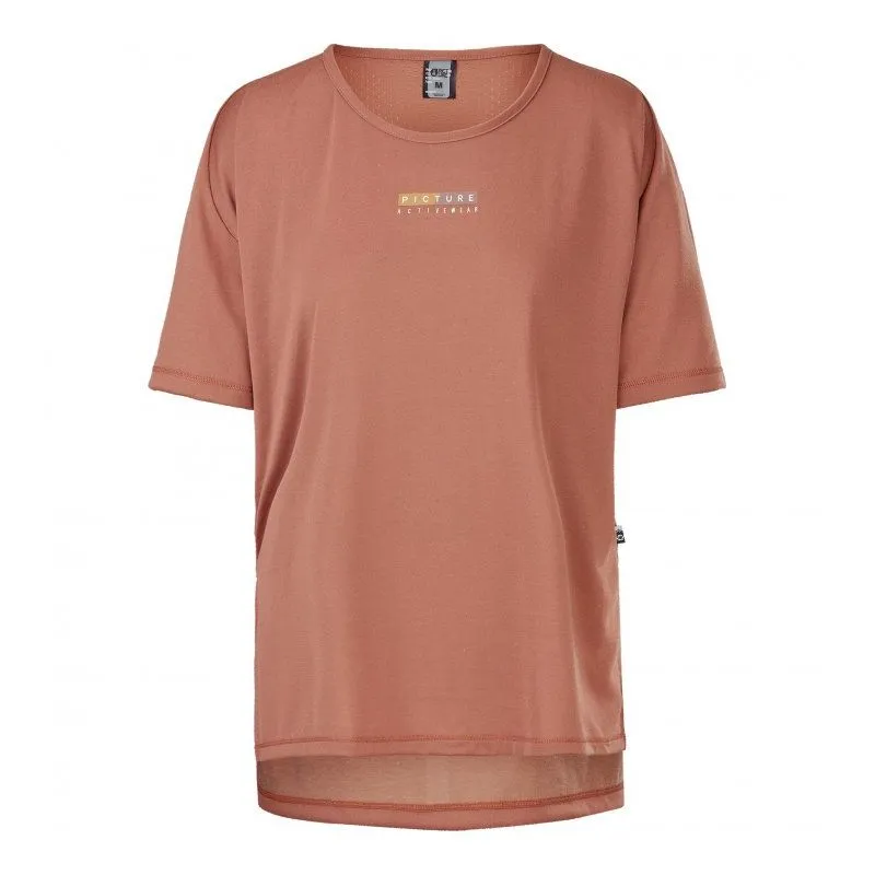 Camiseta Picture Kiersi SS Tech Tee (Cedar Wood) Mujer