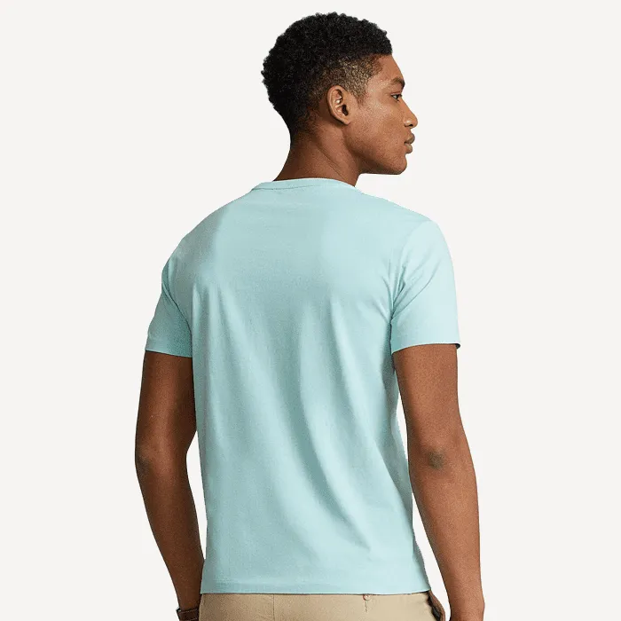 Camiseta Polo Celeste marino