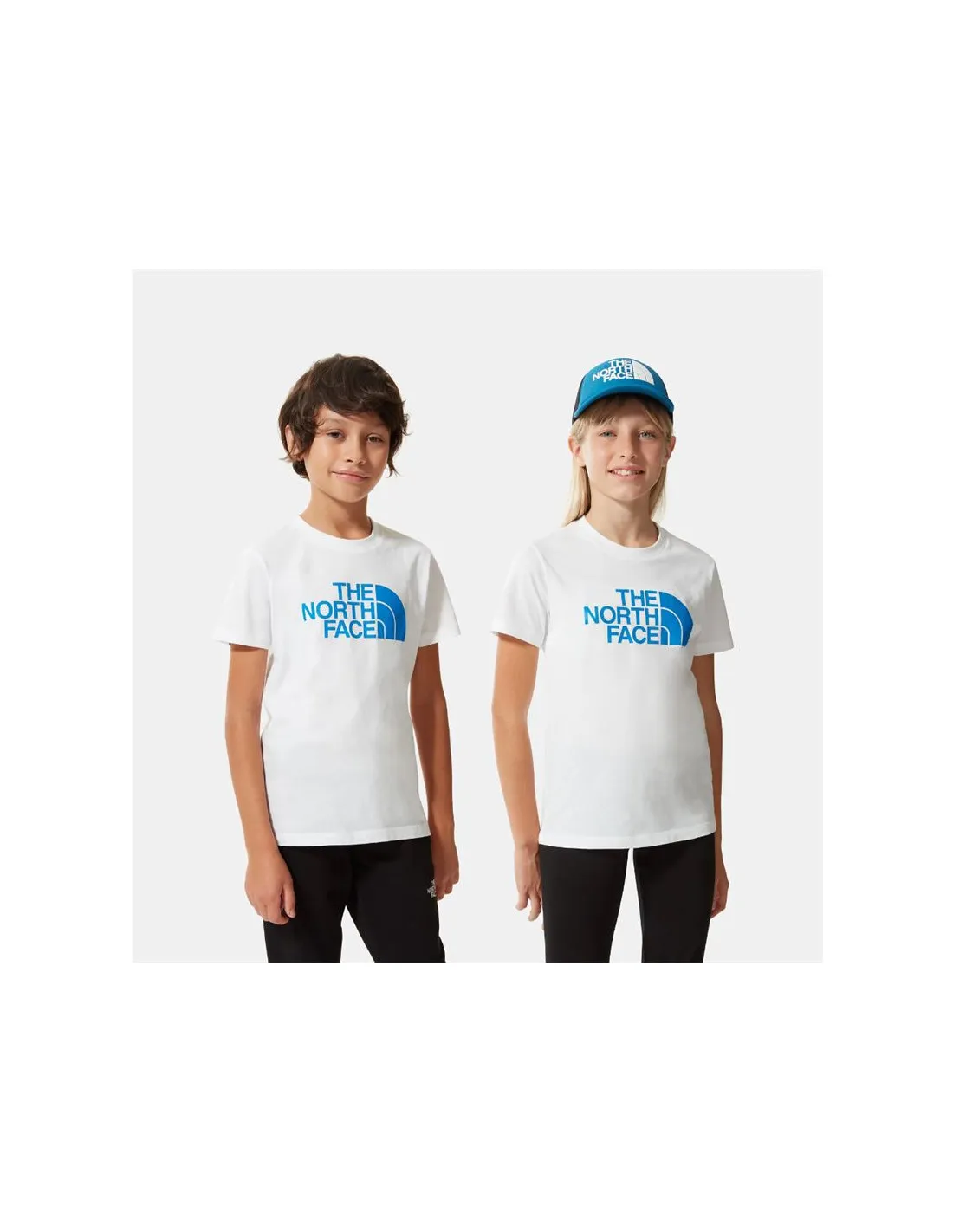 Camiseta The North Face Easy Jr White