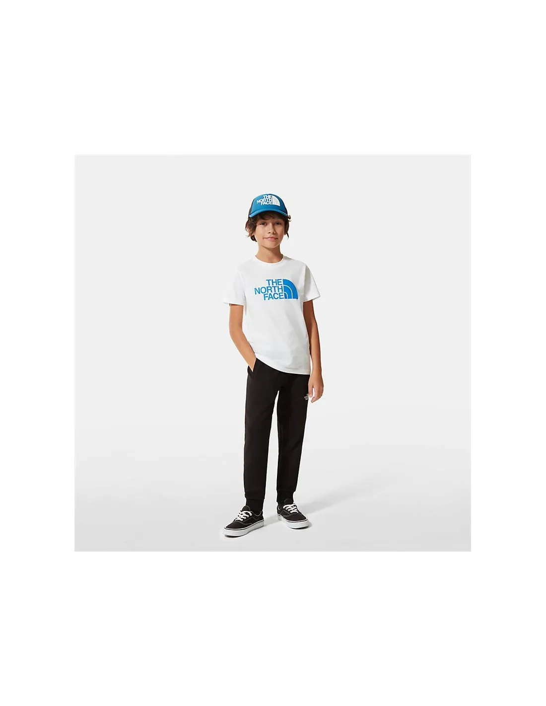 Camiseta The North Face Easy Jr White