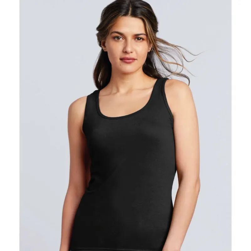 Camiseta Tirantes Mujer espalda cerrada de Gildan