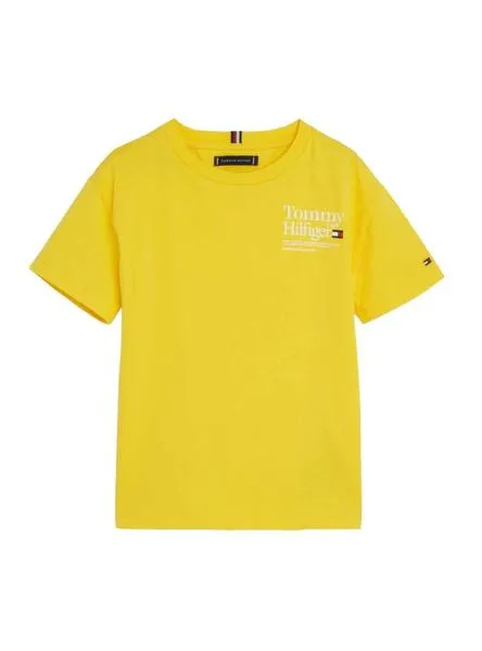 Camiseta Tommy Hilfiger Star Amarillo para 