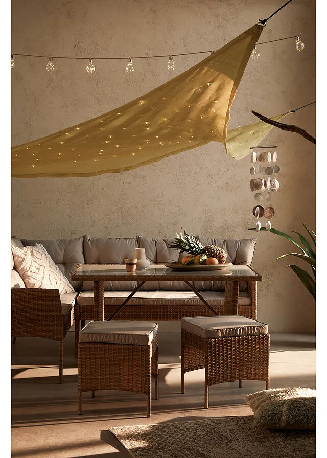 CAMPANA DE VIENTO DE CONCHAS CAPIZ MARRóN GRISáCEOCREMA