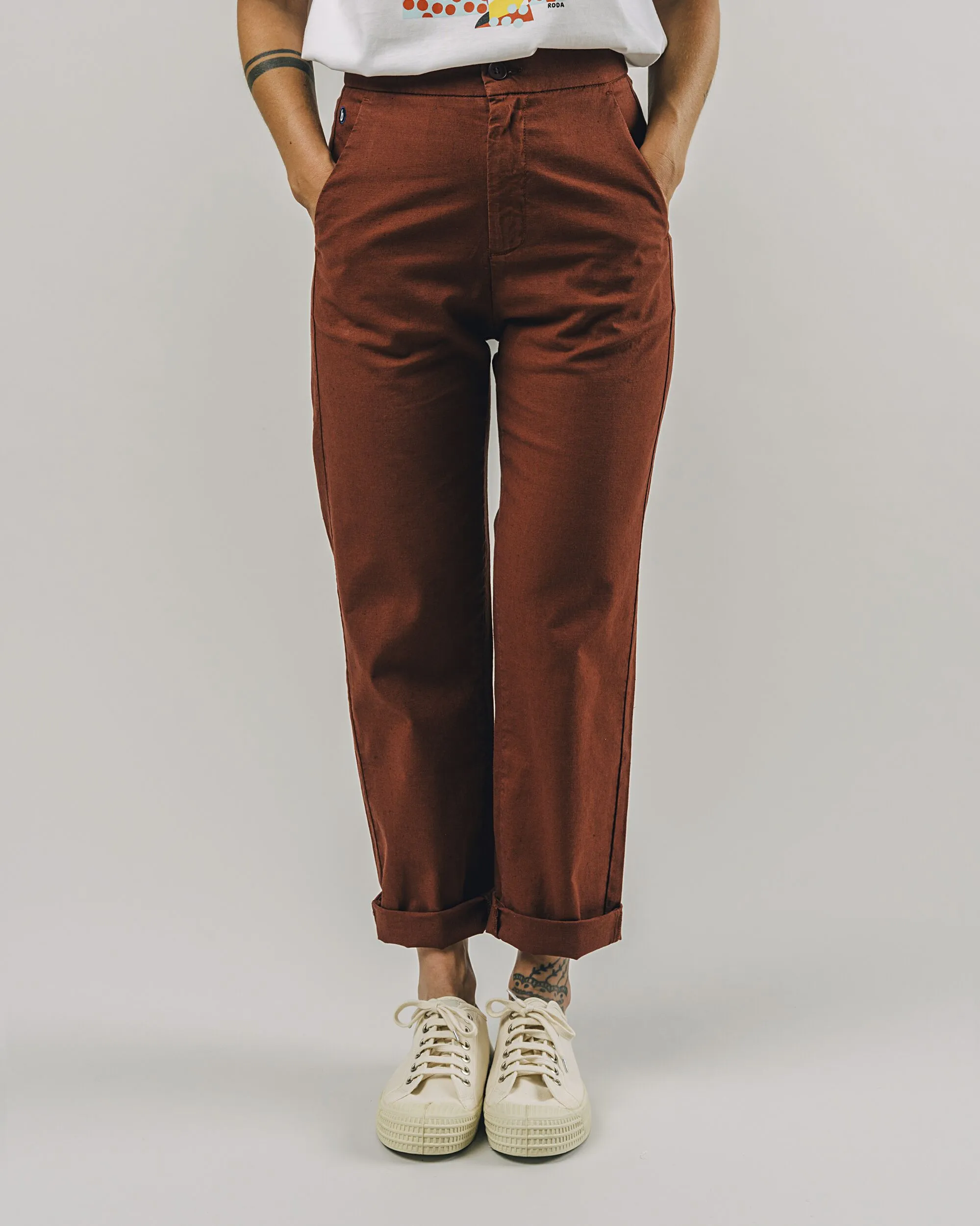 Capri Chino Pant Chocolate