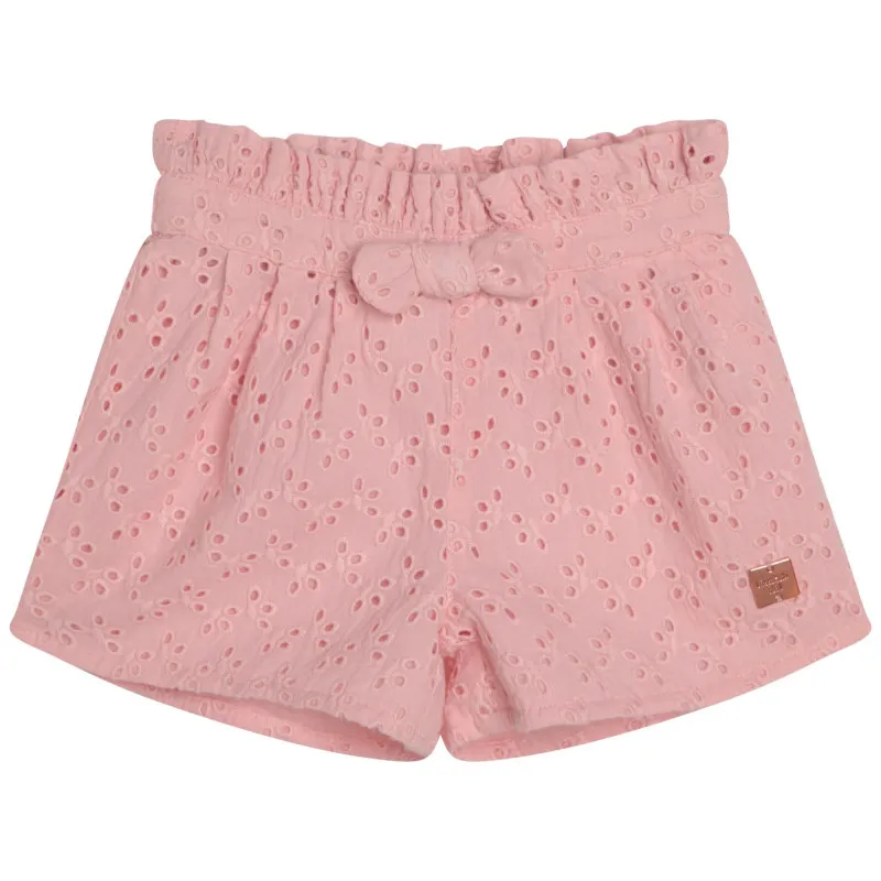 CARREMENT BEAU Pantalón corto bordado inglés