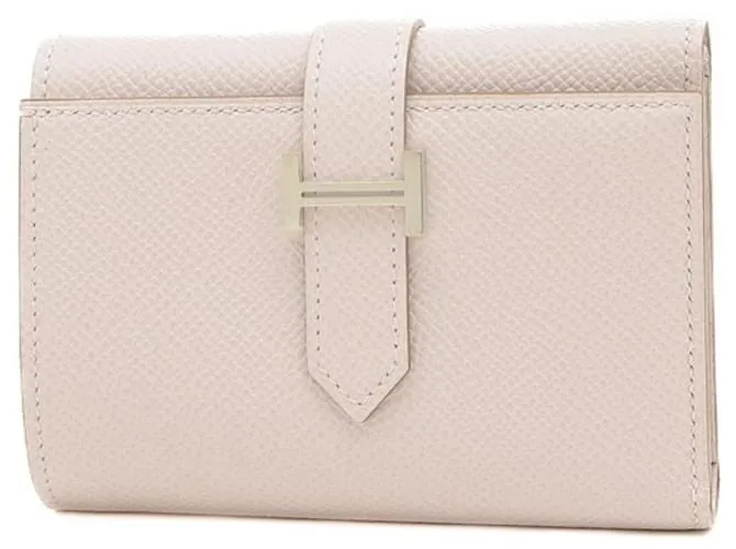CARTERA TRIFOLD COMBINACIóN BEARN DE HERMèS ROSA 