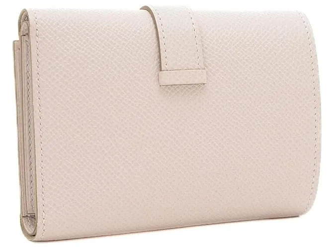 CARTERA TRIFOLD COMBINACIóN BEARN DE HERMèS ROSA 