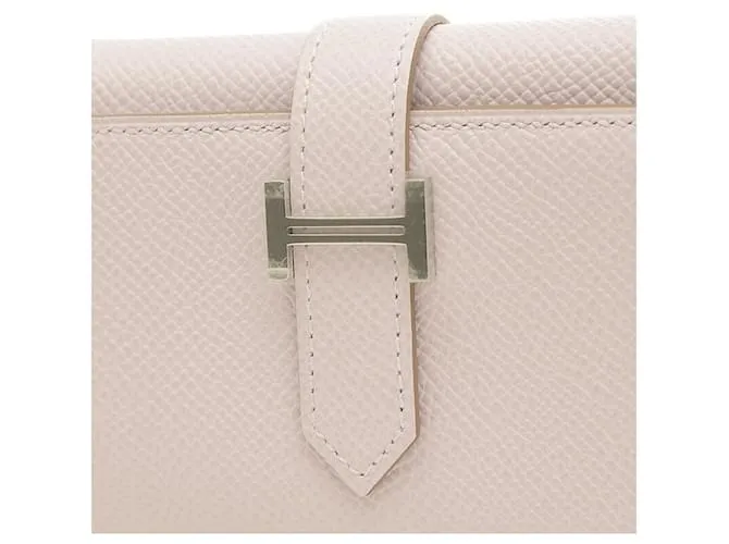 CARTERA TRIFOLD COMBINACIóN BEARN DE HERMèS ROSA 