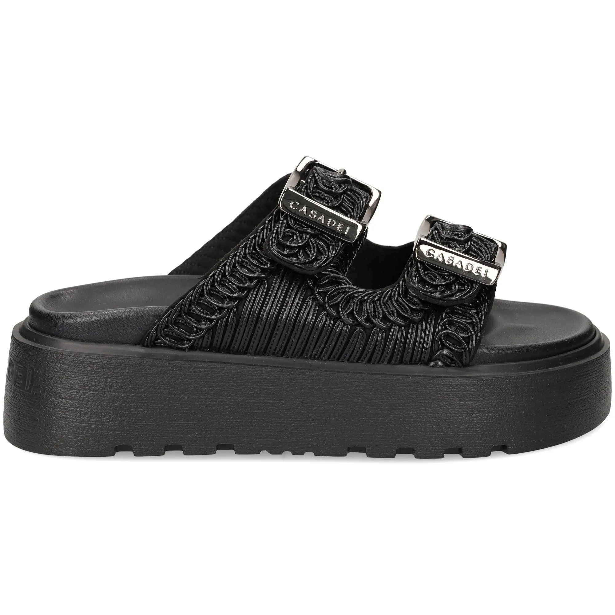 CASADEI Sandalias con plataforma de Mujer 9000 NEGRO
