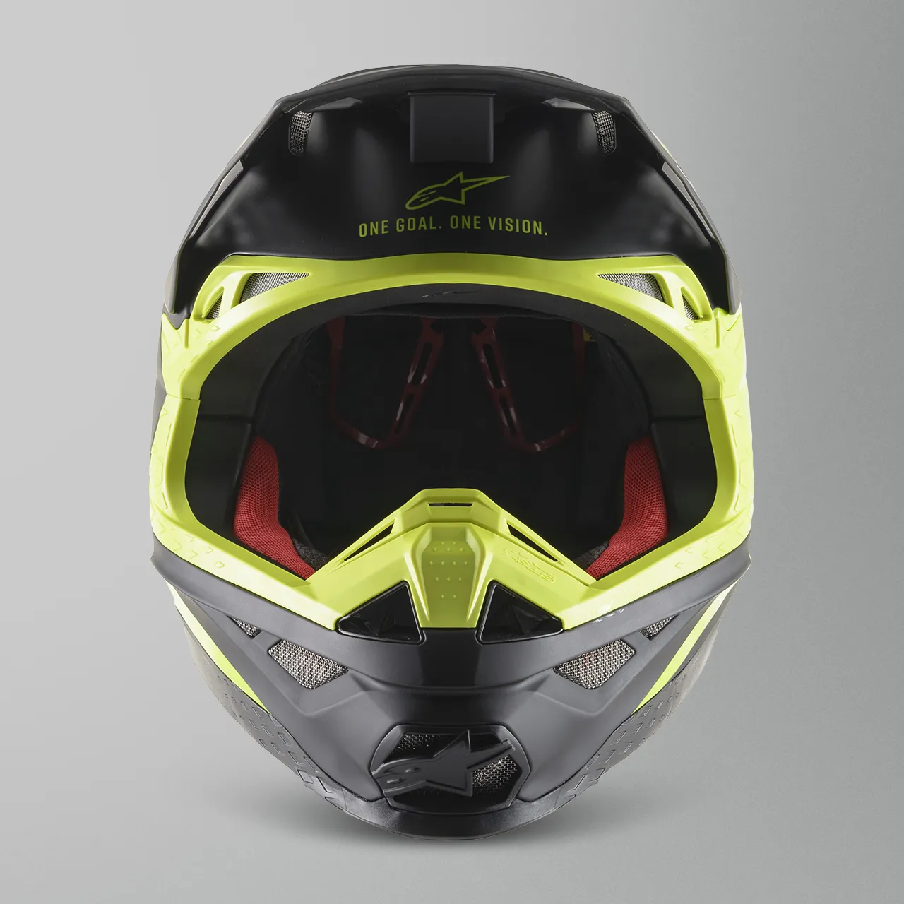 CASCO DE CROSS ALPINESTARS SUPERTECH M8 MIPS® ECHO NEGROAMARILLO