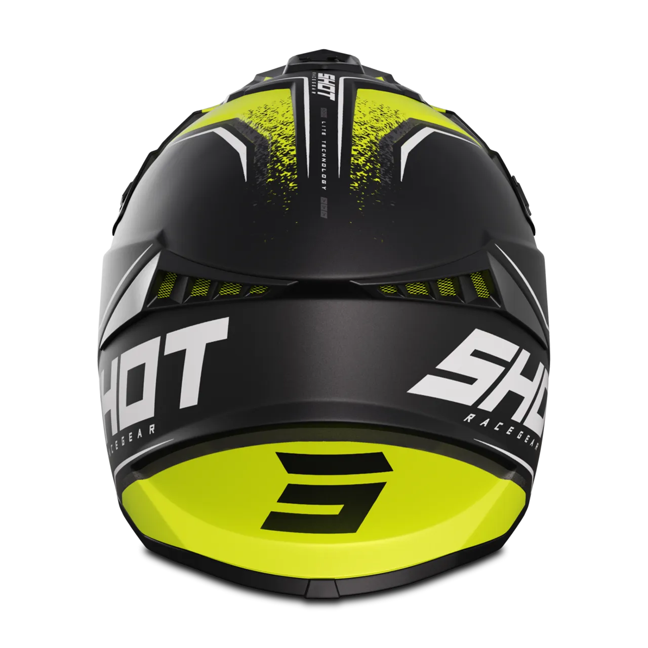 CASCO DE CROSS SHOT LITE PRISM NEGRONEóNAMARILLO