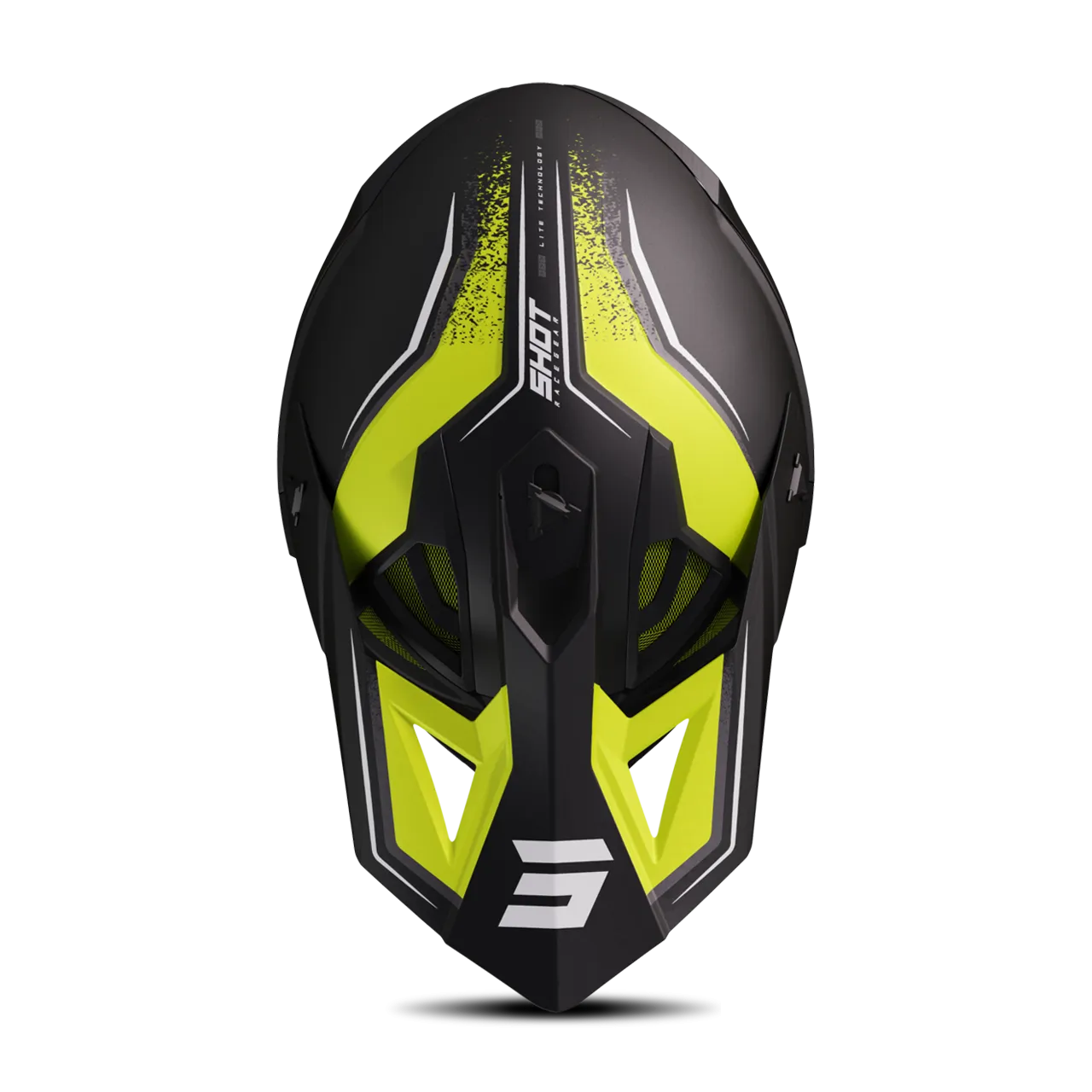 CASCO DE CROSS SHOT LITE PRISM NEGRONEóNAMARILLO
