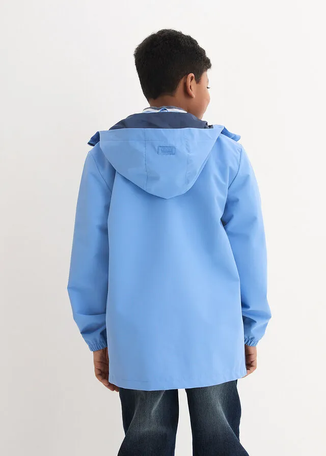 Cazadora azul marino/azul provenzal