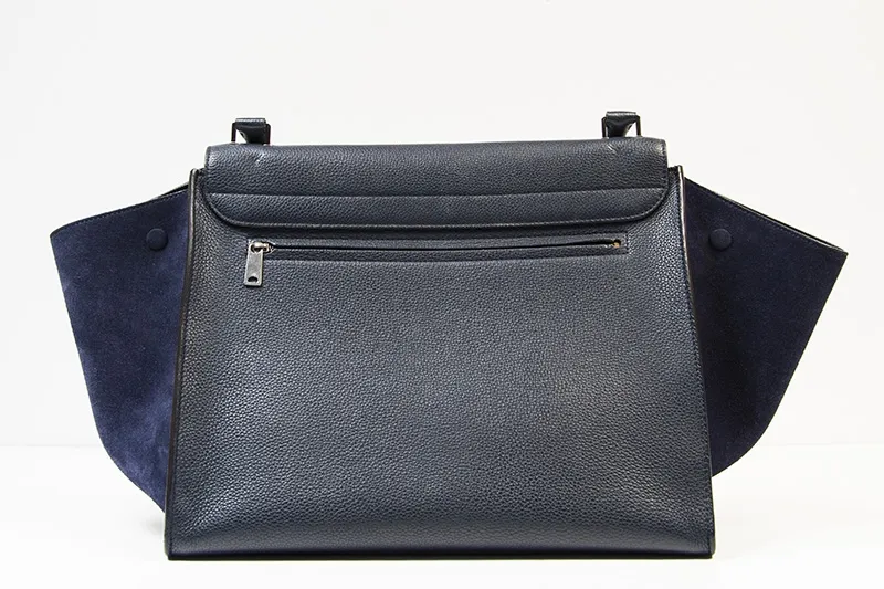 Celine Bolso Trapeze Large Navy