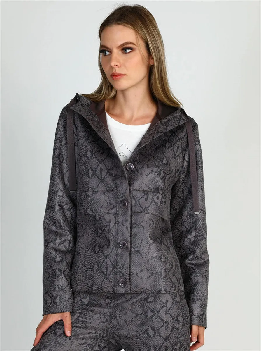 Chamarra Animal Print Dama Foleys 221102