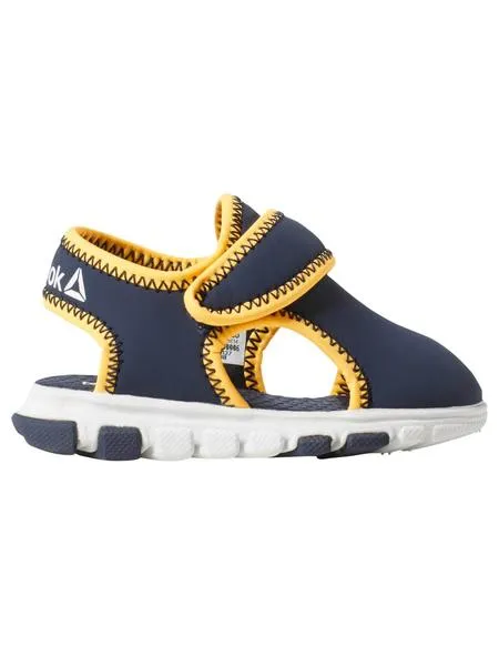 chancla reebok wave glider iii marino/naranja