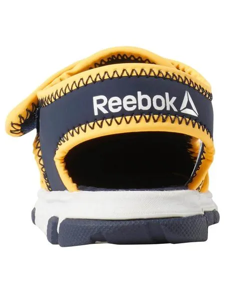 chancla reebok wave glider iii marino/naranja