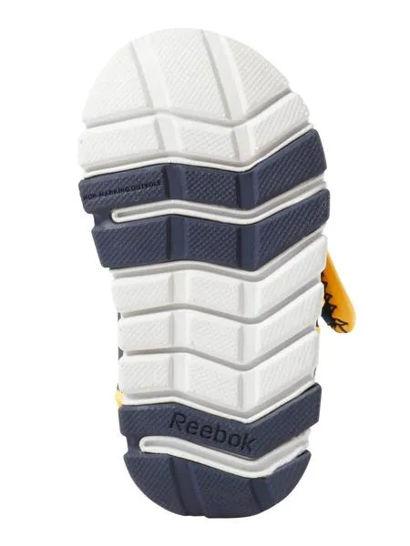 chancla reebok wave glider iii marino/naranja
