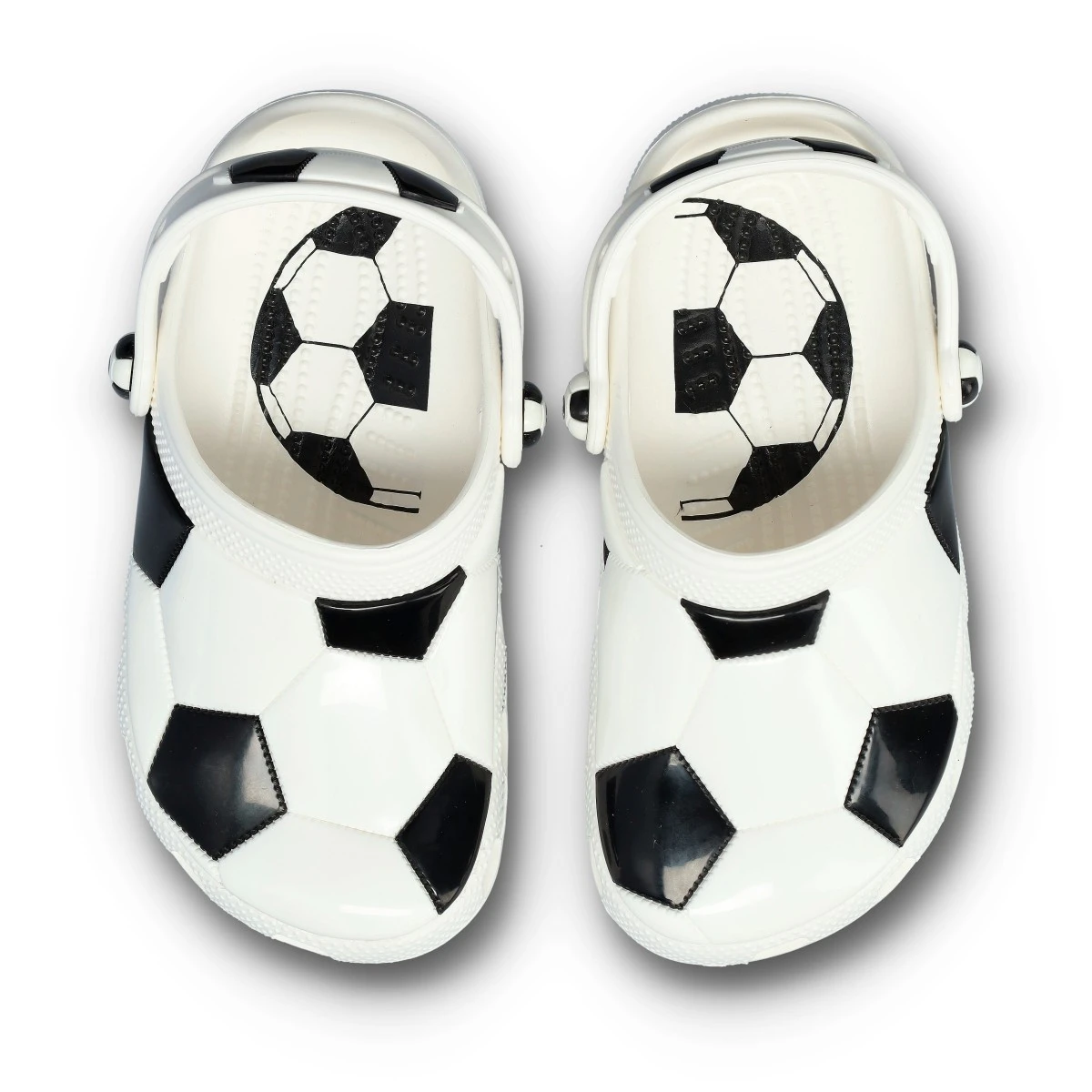 Chanclas Crocs Classic Soccer Ball Clog K