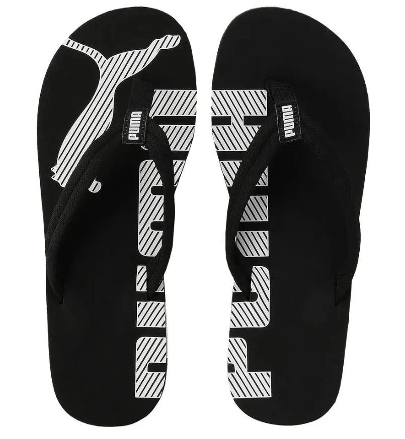 Chanclas Puma Epic Flip v2 Unisex Negro/Blanco
