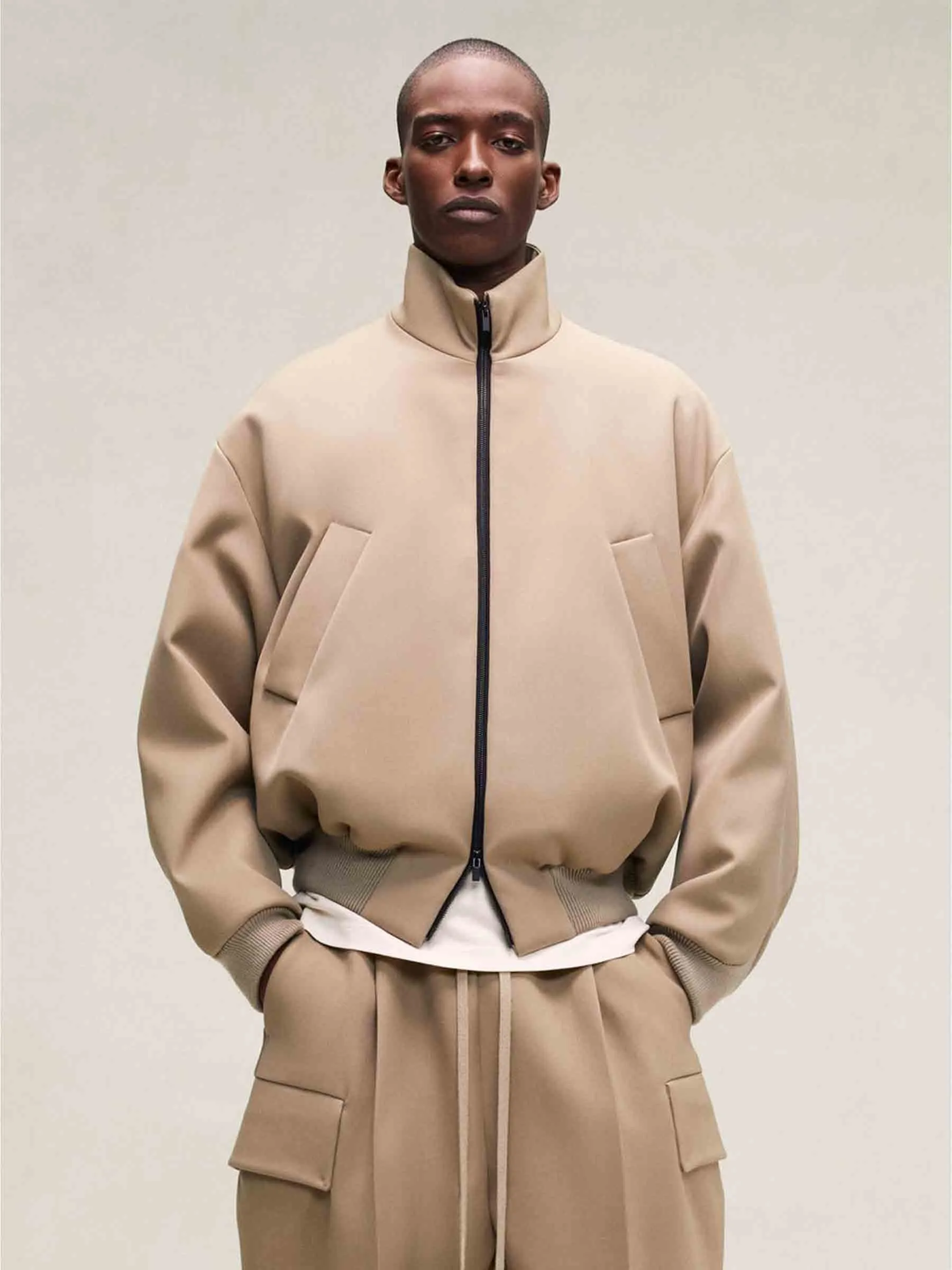 Chaqueta Bomber Logo