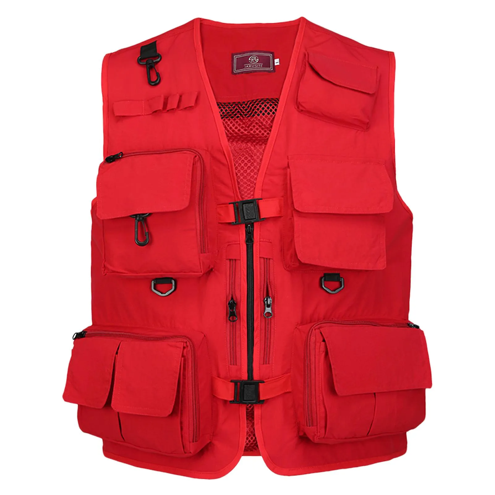 Chaqueta de fotografía de pesca Verano Multi Pockets Chaquetas de malla Quick Dry Waistcoat