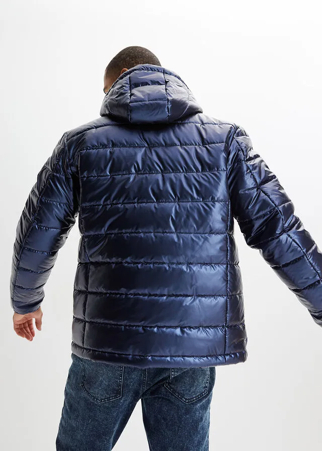 Chaqueta guateada Azul marino